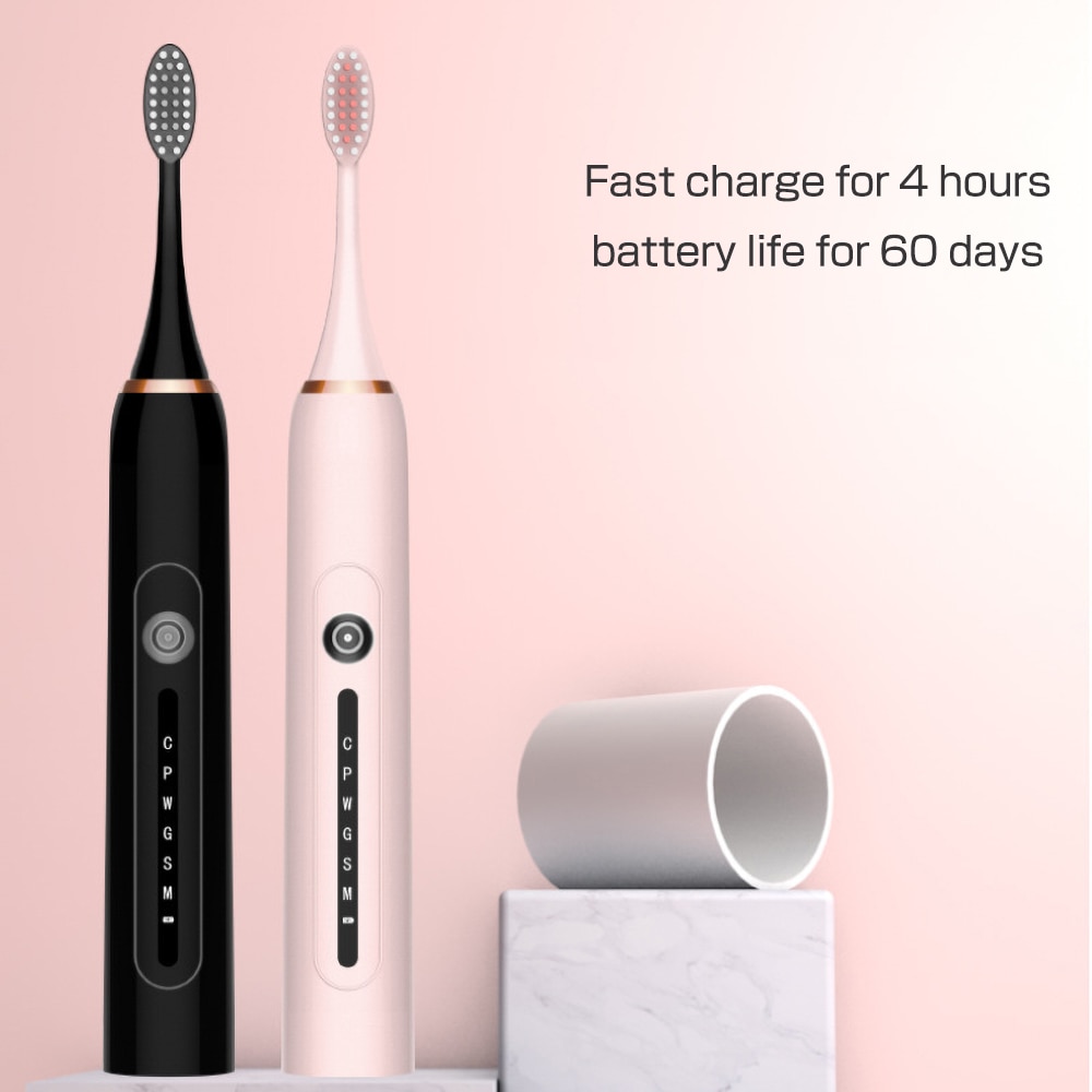 Sonic USB Electric 6 Gear Toothbrush Adult Children Hous