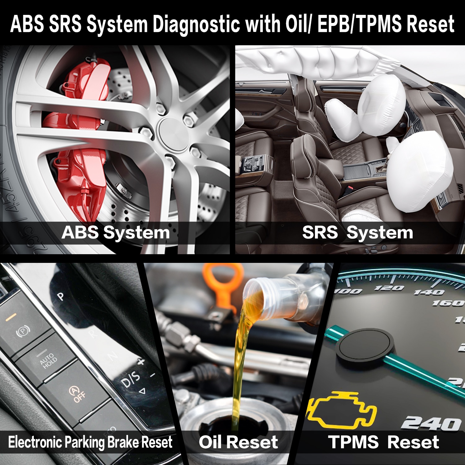 Thinkcar Thinkscan 600 ABS/SRS OBD2 Scanner