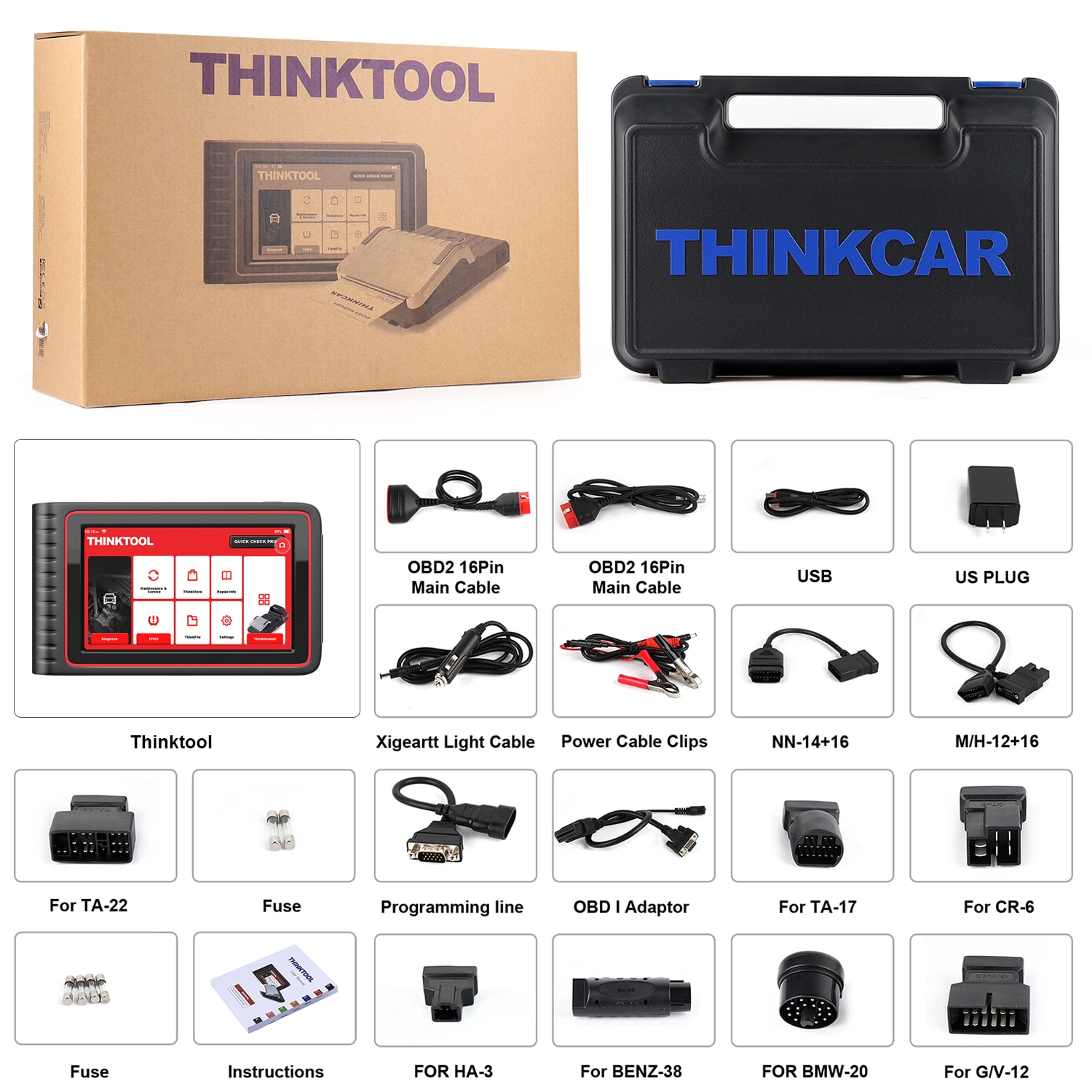 THINKCAR Thinktool OBD2 Automotive Scanner