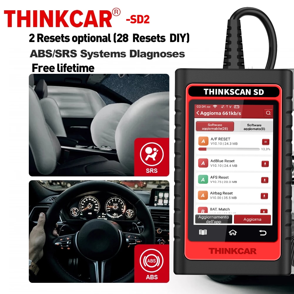 Thinkcar Thinktool SD2 OBD2 Scanner