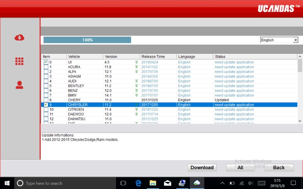 VDM WIFI OBD2 Scanner