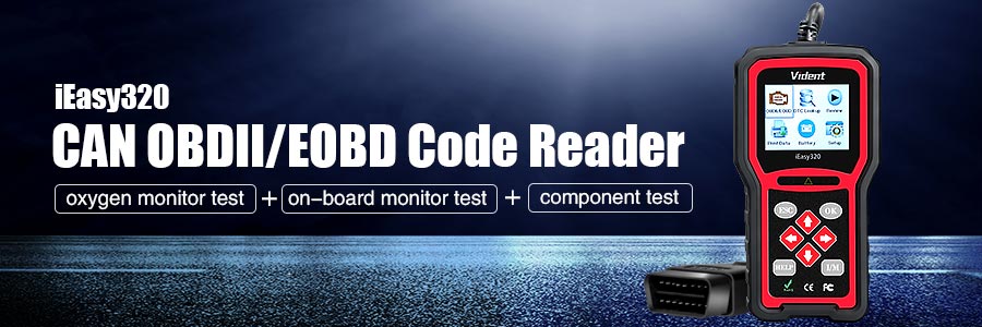 VIDENT iEasy320 OBDII/EOBD+CAN Code Reader