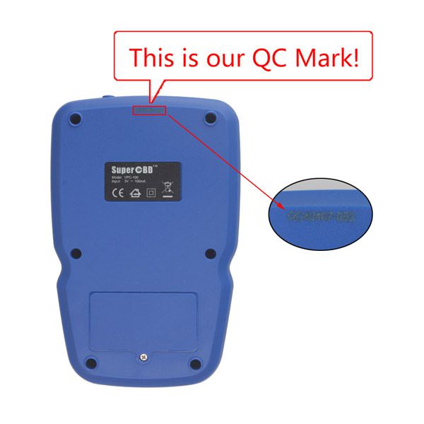 vpc-100 qc mark