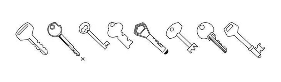 WENXING 100G3 Key Cutting Machine Cuttable Key Types