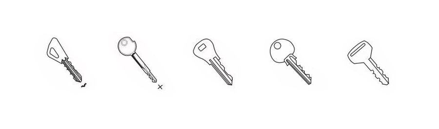 WENXING Q27C Key Cutting Machine Cuttable Key Types