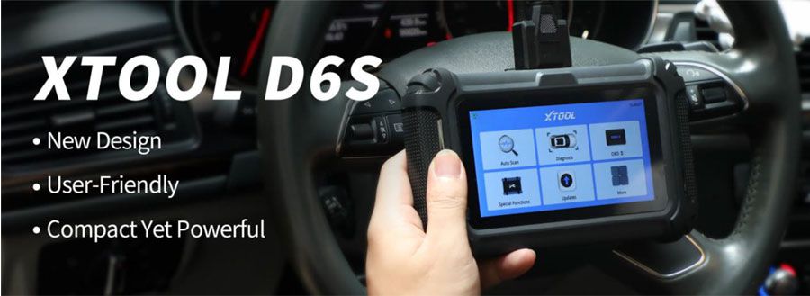 XTOOL D6S Full System Diagnostic Tool with 30 Maintenance Services Free Liftetime Update