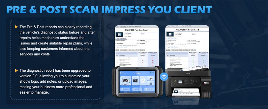 XTOOL D9S Pro Auto Diagnostic Scanner Support ECU Coding Key Programming