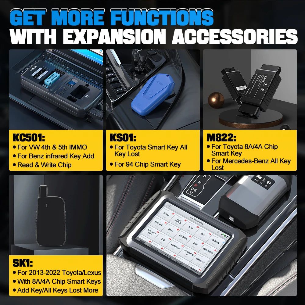 XTOOL InPlus IP919 Wireless Diagnostic Tool