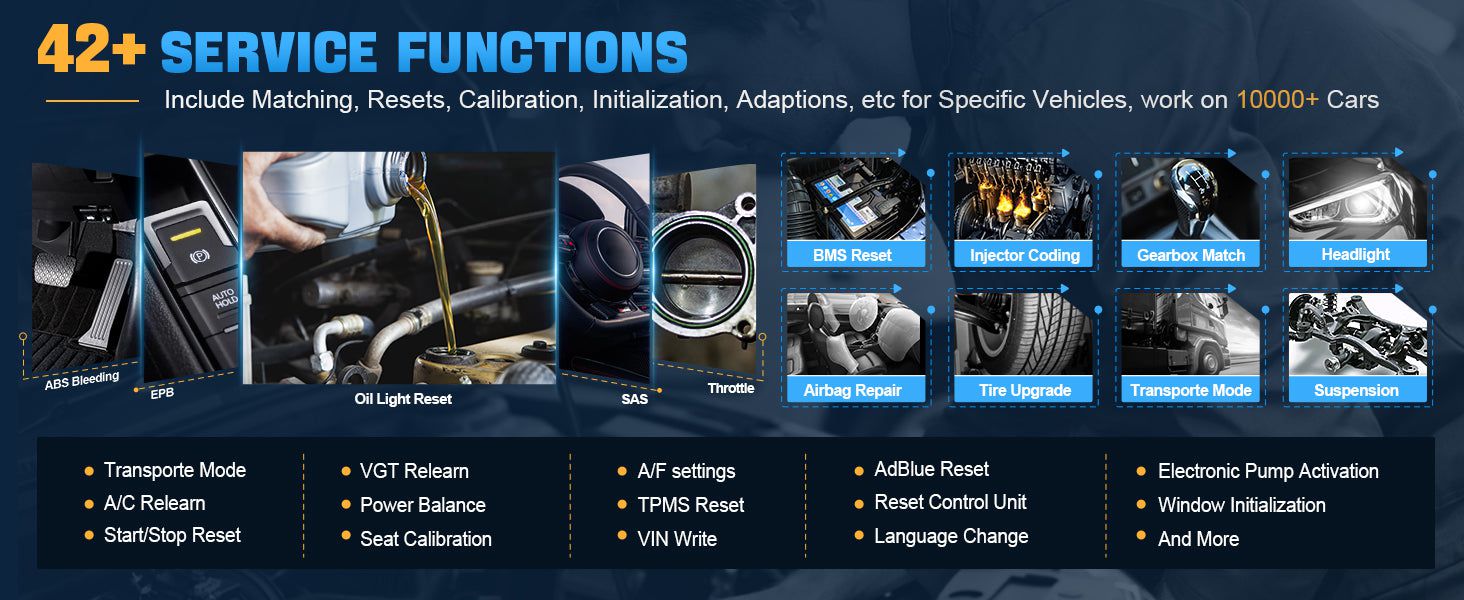 XTOOL InPlus IP919 Wireless Diagnostic Tool