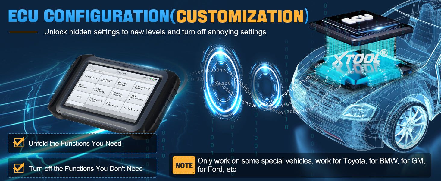 XTOOL InPlus IP919 Wireless Diagnostic Tool
