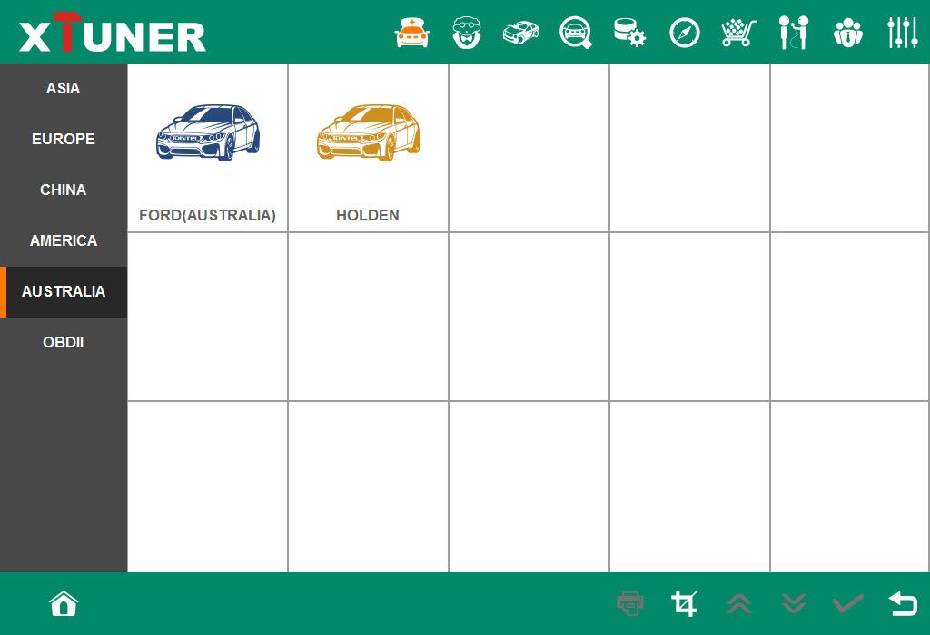 XTUNER E3 Supported AU cars 